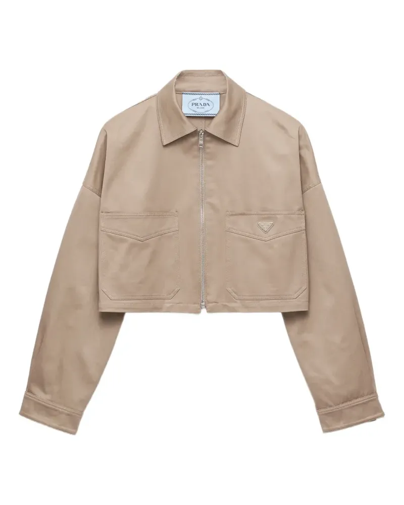 Prada chino blouson jacket - Nude Nude