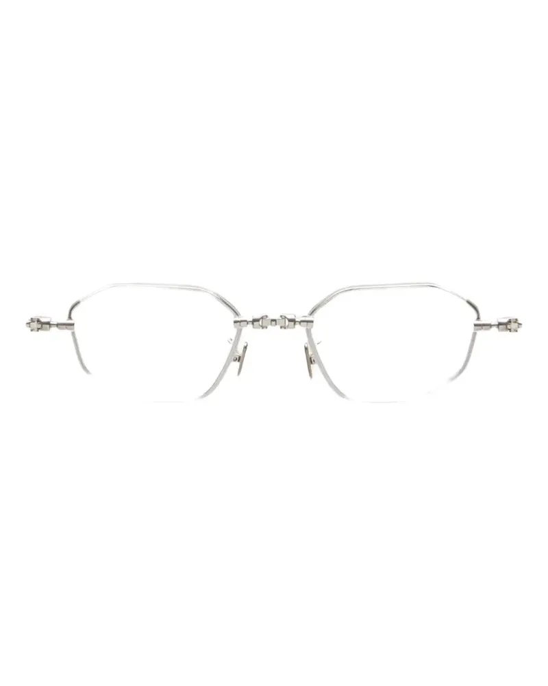 KUBORAUM geometric-frame glasses - Silber Silber