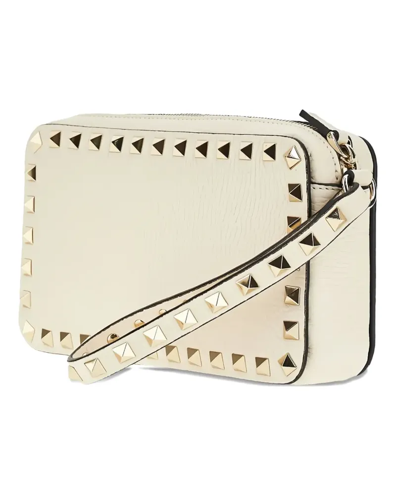Valentino Garavani Rockstud clutch bag - Weiß Weiß