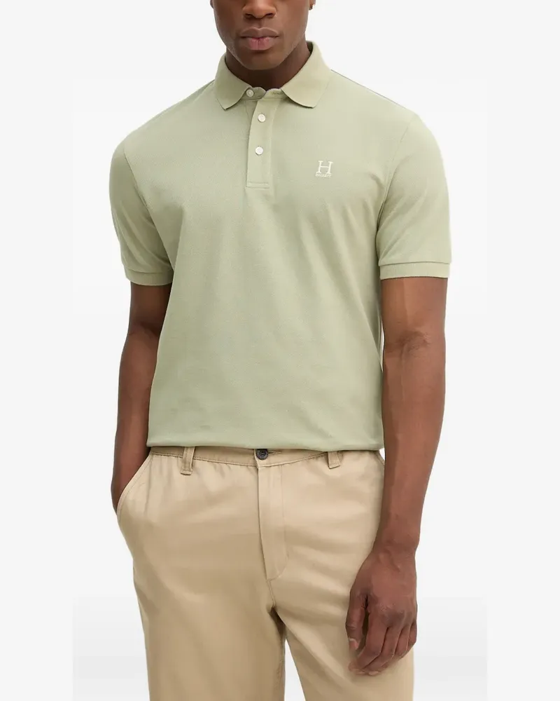Hackett piqué polo shirt - Grün Grün
