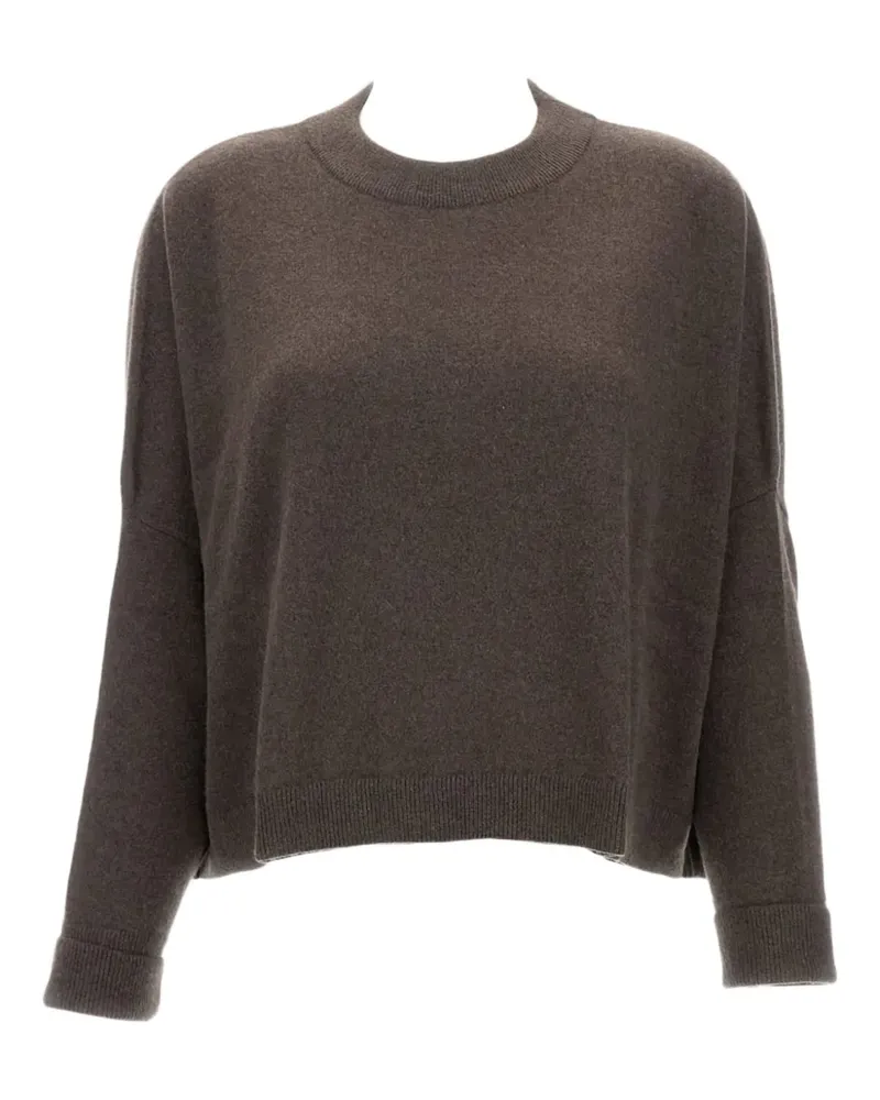 Dušan Pullover mit Rundhalsausschnitt - Braun Braun