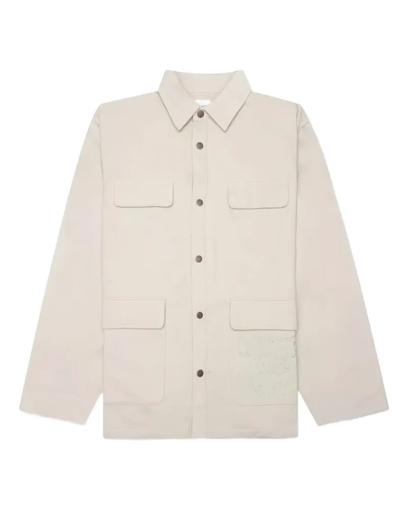 Honor The Gift Amp'd Jacke mit Stickerei - Nude Nude