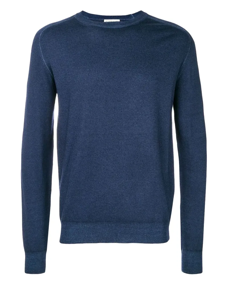 Etro Pullover mit Pegaso-Stickerei - Blau Blau