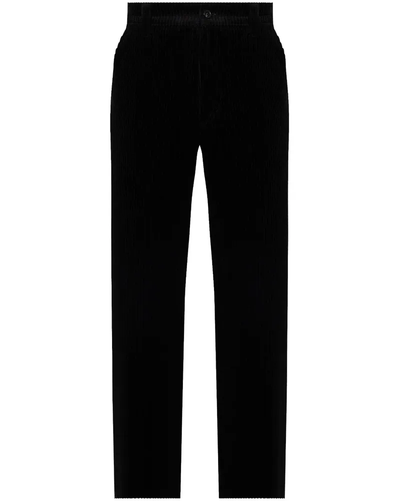 A.P.C. Gerade Cordhose - Schwarz Schwarz