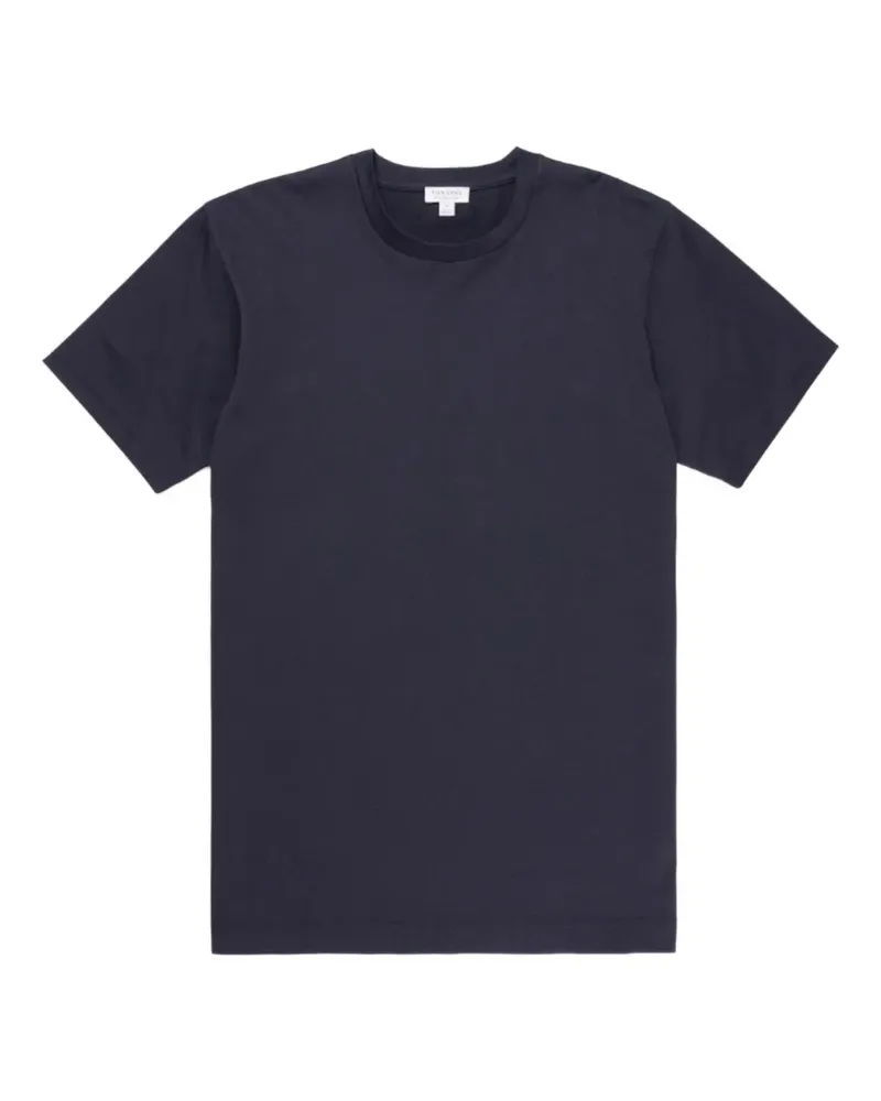 Sunspel crew-neck T-shirt - Blau Blau