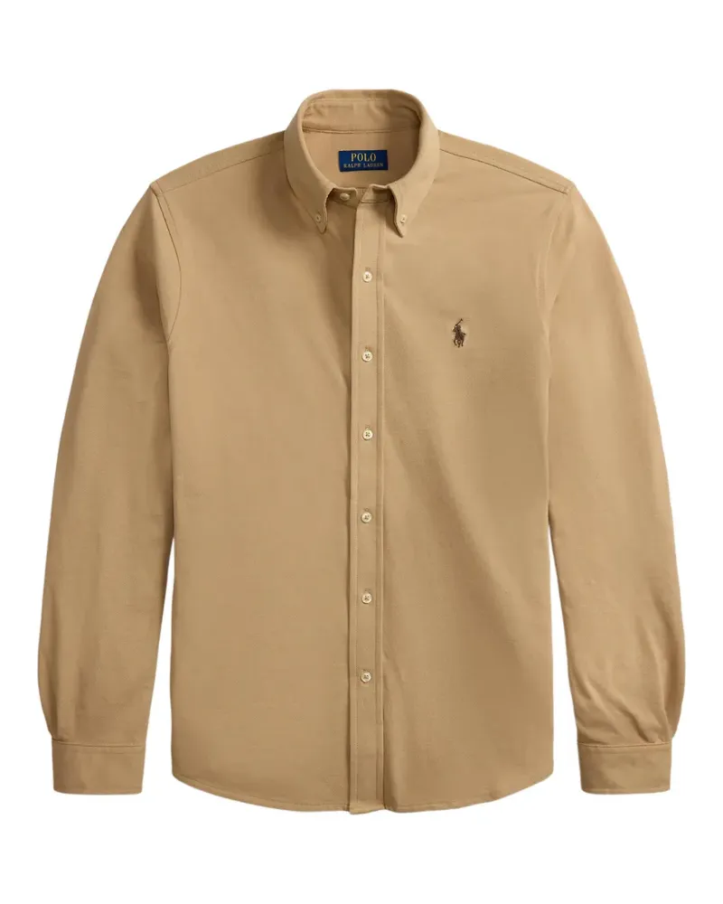 Ralph Lauren Besticktes Hemd - Nude Nude