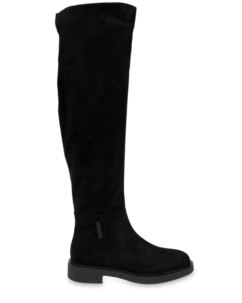 Gianvito Rossi Lexington Stiefel - Schwarz Schwarz