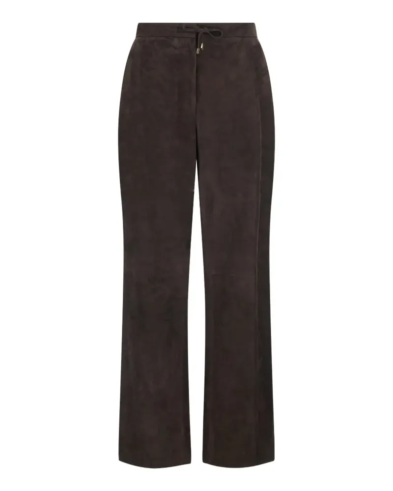 Max Mara Tempio Hose mit Kordelzug - Braun Braun