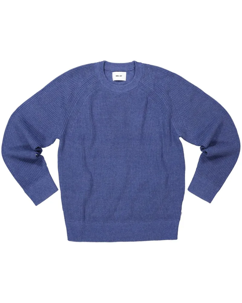 NN 07 Jacobo Pullover - Blau Blau