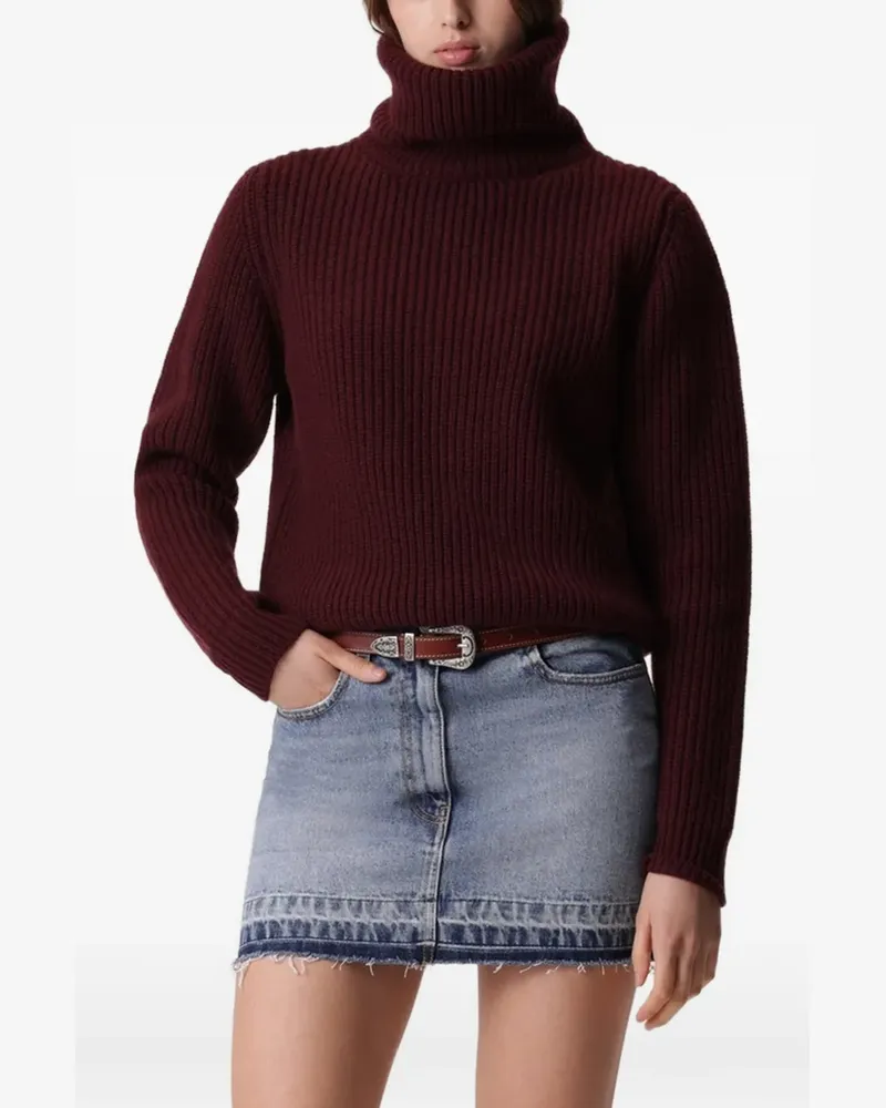 Fortela Leona ribbed-knit sweater - Rot Rot