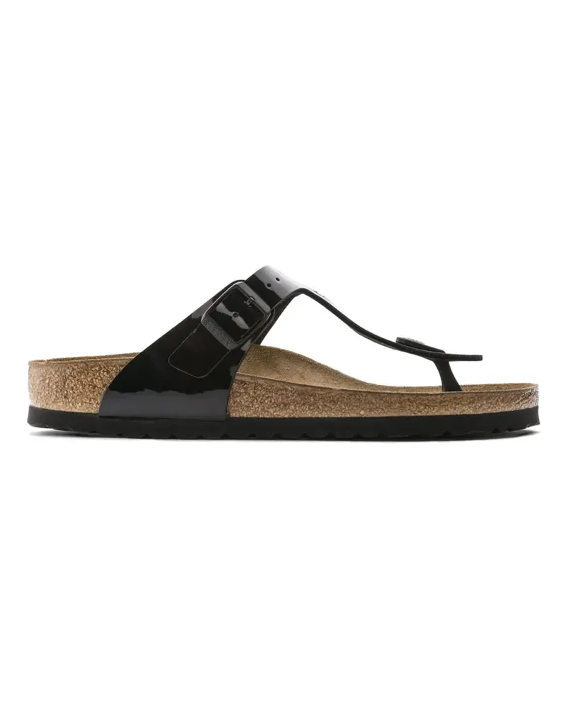 Birkenstock Gizeh buckle-fastening sandals - Schwarz Schwarz