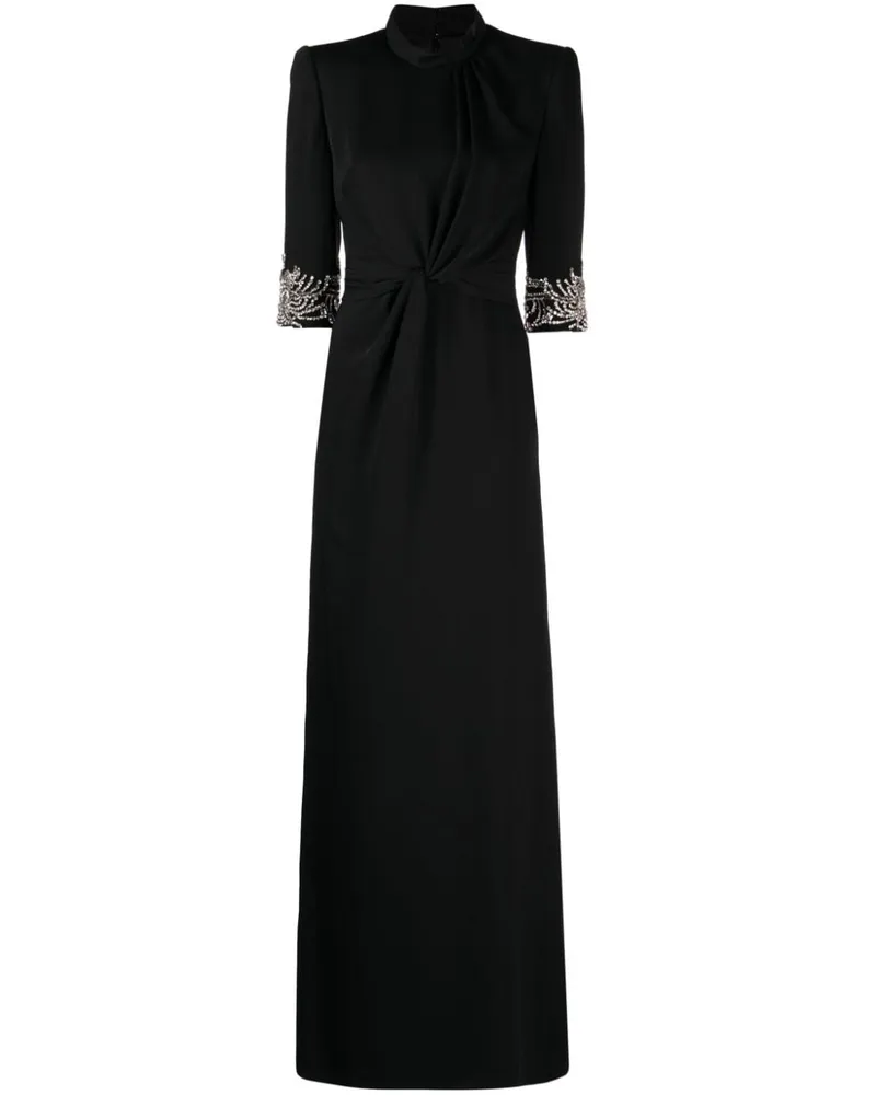 Jenny Packham Lily Abendkleid Schwarz