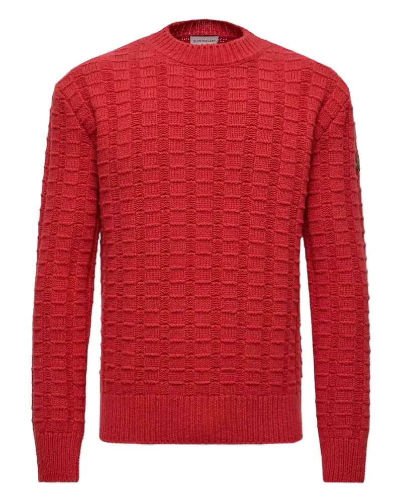 Moncler cashmere-blend jumper - Rot Rot