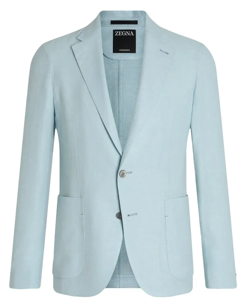 Ermenegildo Zegna Crossover Sakko - Blau Blau