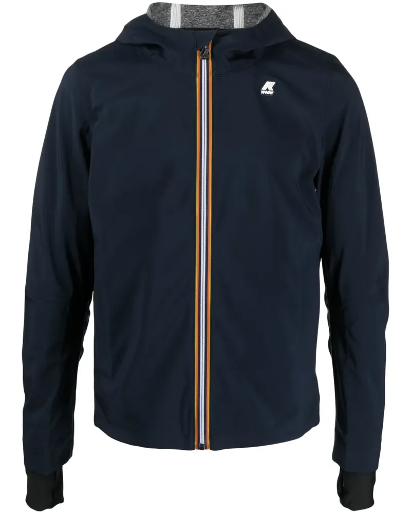 K-Way Jacke mit Reißverschluss - Blau Blau