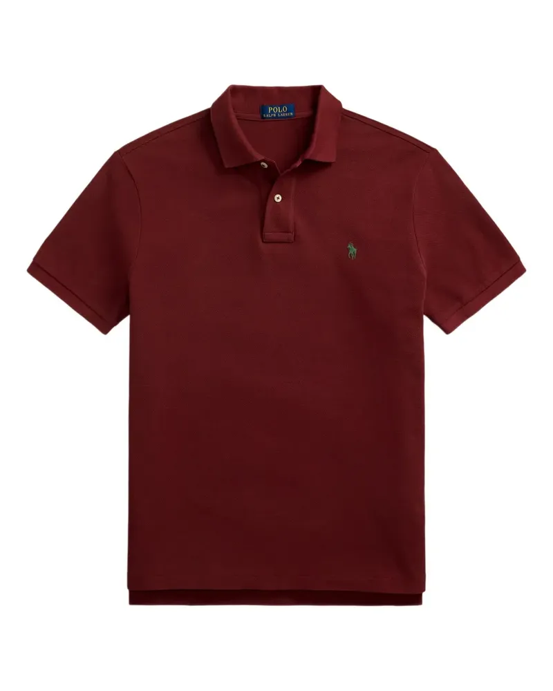 Ralph Lauren Poloshirt aus Mesh - Rot Rot