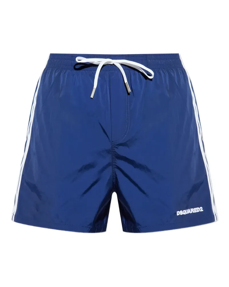 Dsquared2 Badeshorts mit Logo - Blau Blau