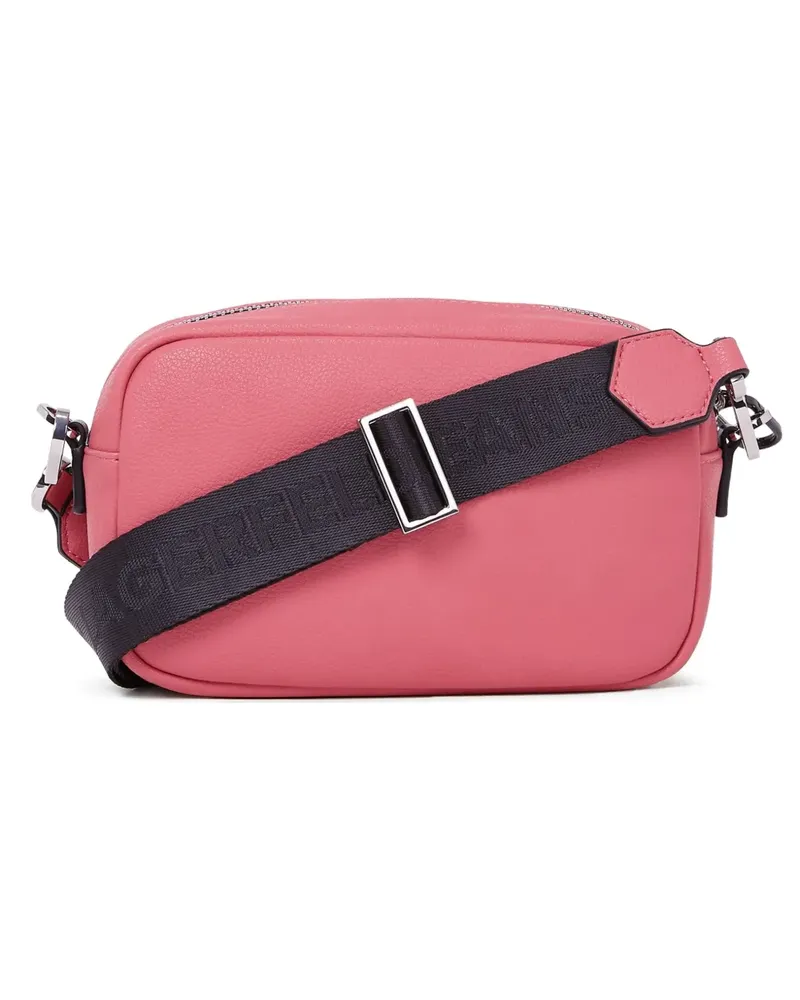 Karl Lagerfeld Kameratasche mit Logo-Schild - Rosa Rosa