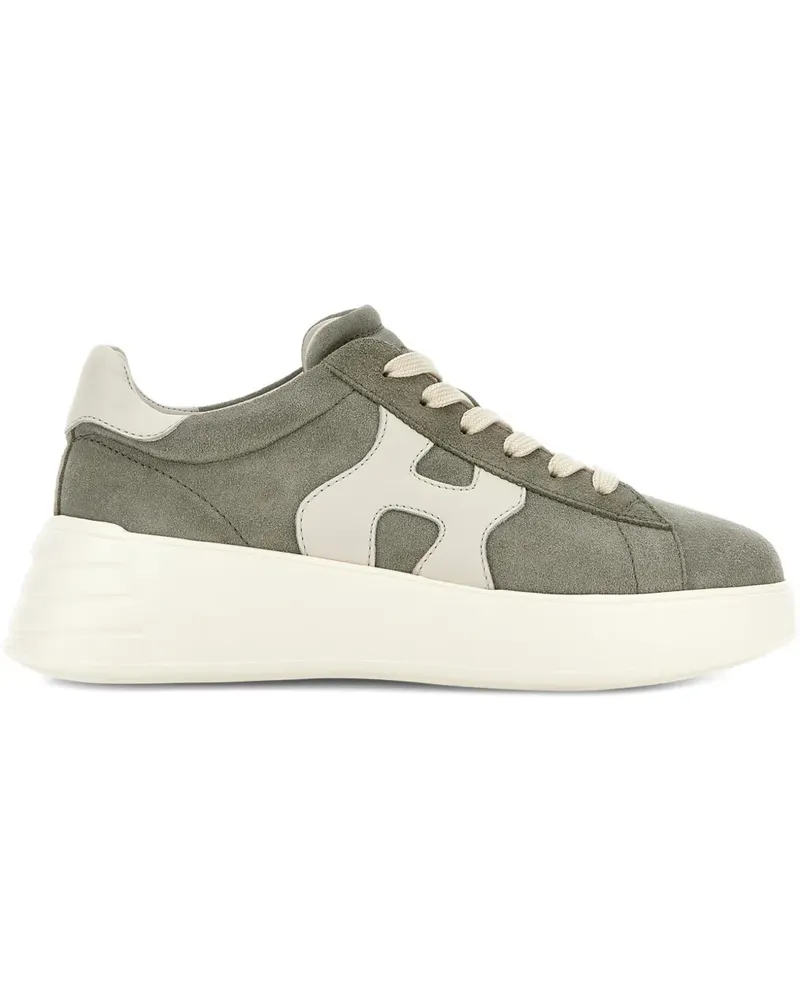 Hogan Rebel Sneakers aus Wildleder - Grün Grün