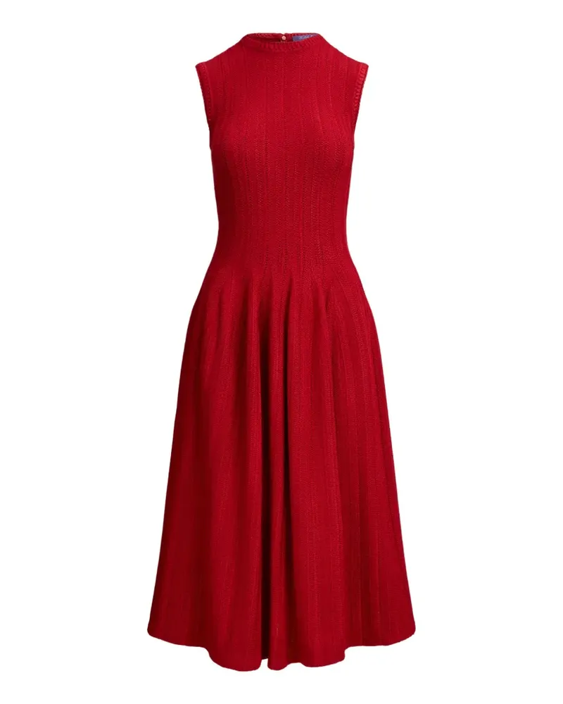Ralph Lauren Jeena knitted midi dress - Rot Rot