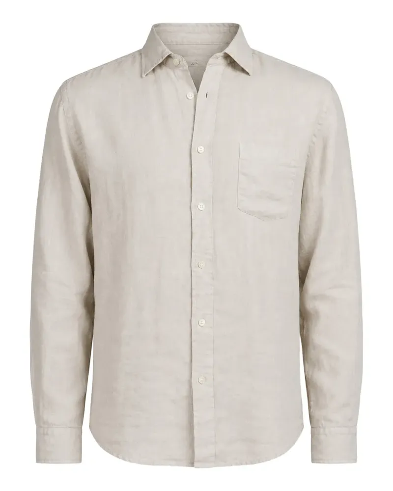 Hartford Paul pocket-detail shirt - Nude Nude