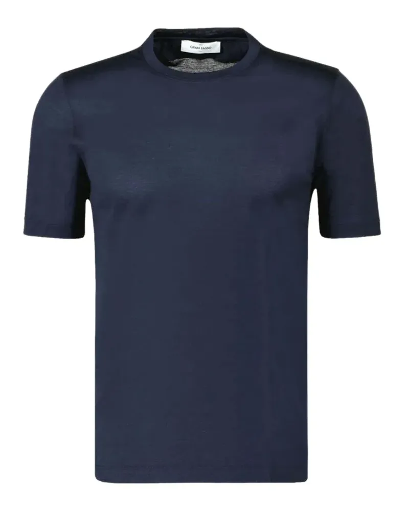 Gran Sasso Klassisches T-Shirt - Blau Blau