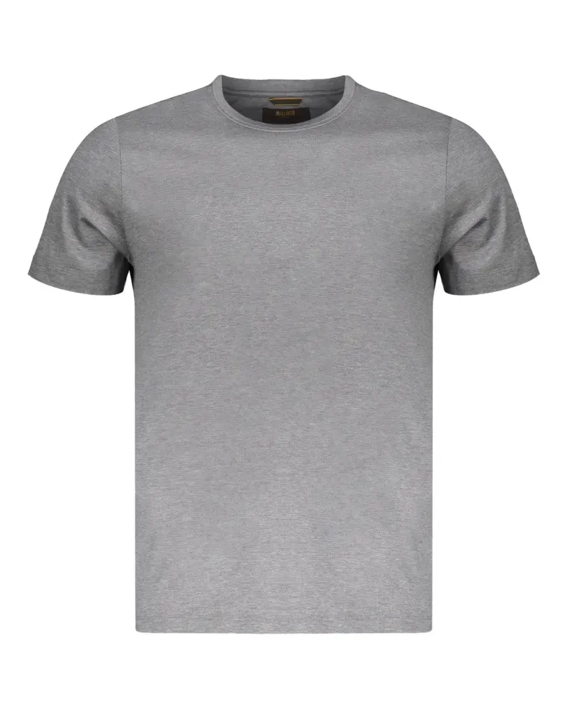 MOORER T-Shirt mit rundem Ausschnitt - Grau Grau