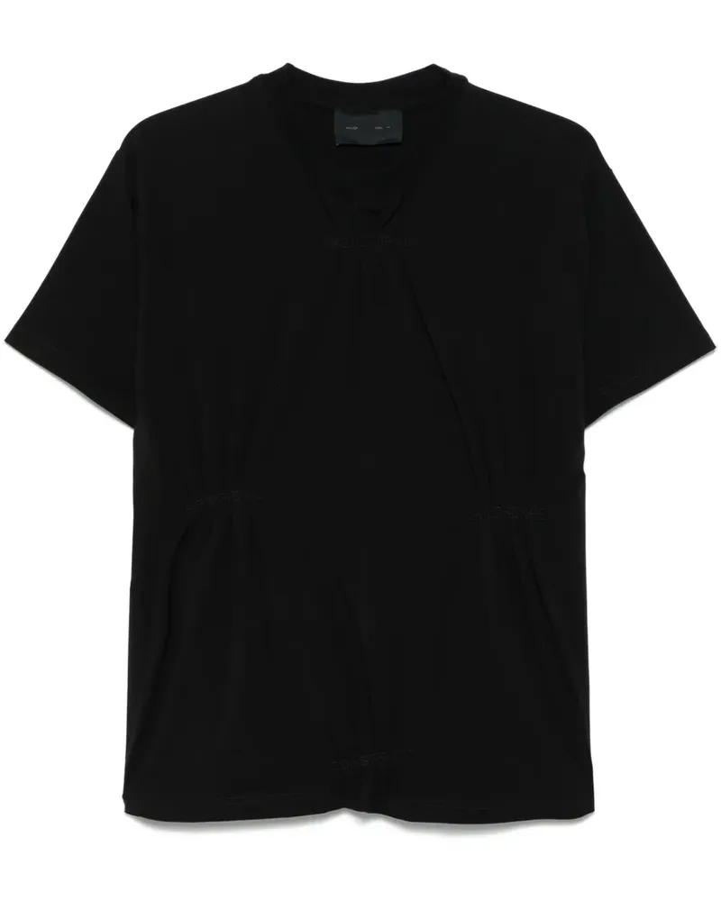 Heliot Emil Petrichor T-Shirt - Schwarz Schwarz