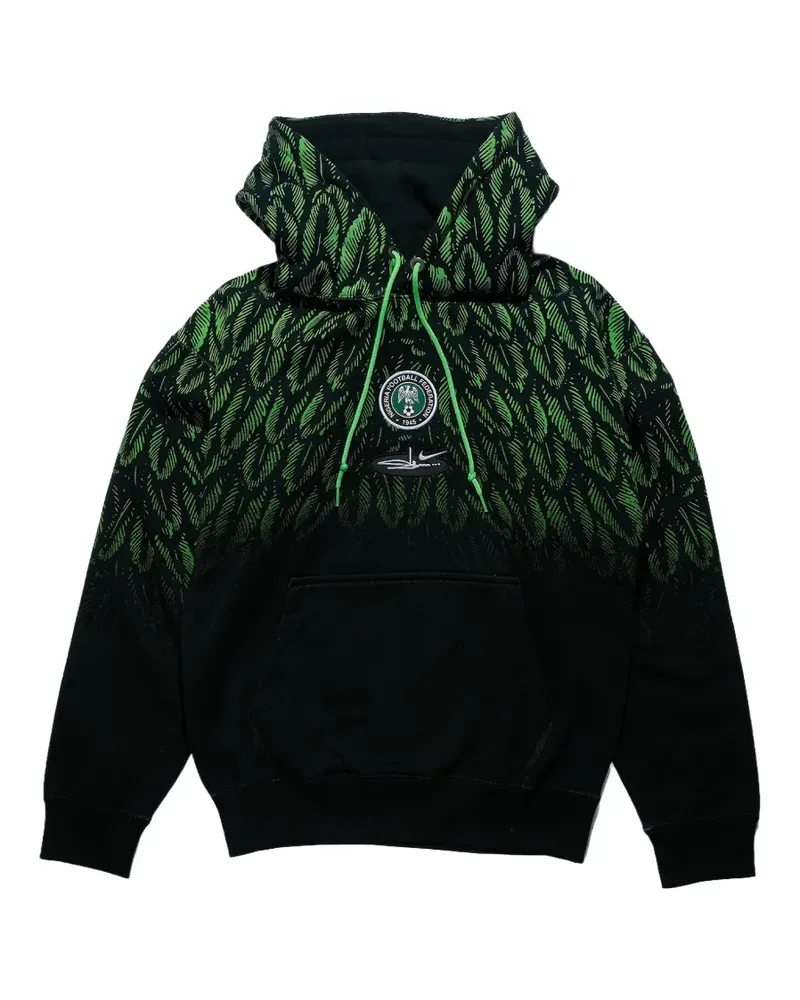Nike x Nigeria x Slawn Hoodie aus Fleece - Schwarz Schwarz