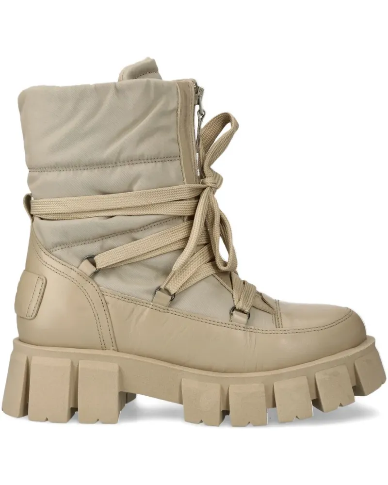 Marc O'Polo Klassische Schnürstiefel - Nude Nude