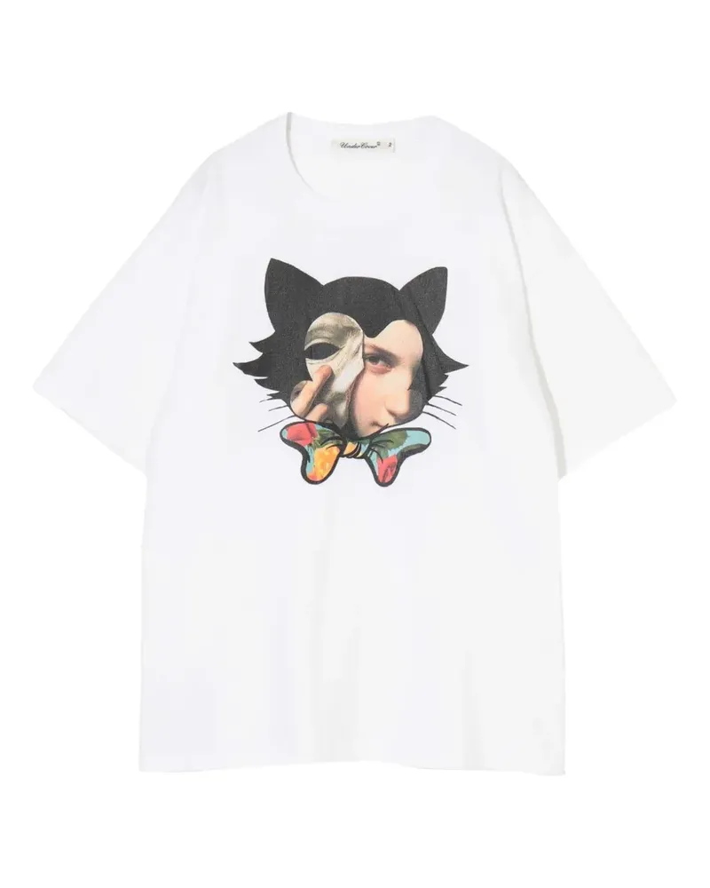 Undercover T-Shirt mit grafischem Print - Weiß Weiß