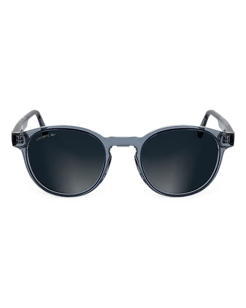 Lacoste round-frame sunglasses - Grau Grau
