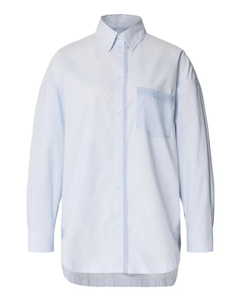 HUGO BOSS Hemd im Oversized-Look - Blau Blau