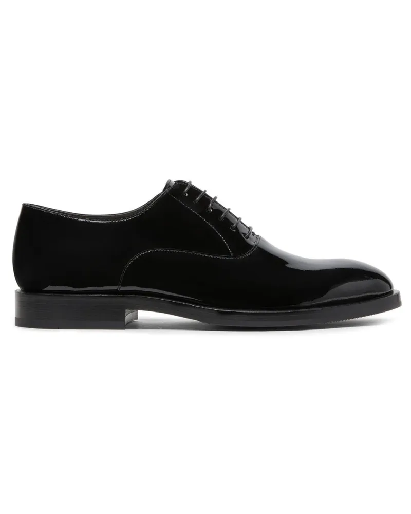 Brunello Cucinelli Oxford-Schuhe aus Lackleder - Schwarz Schwarz