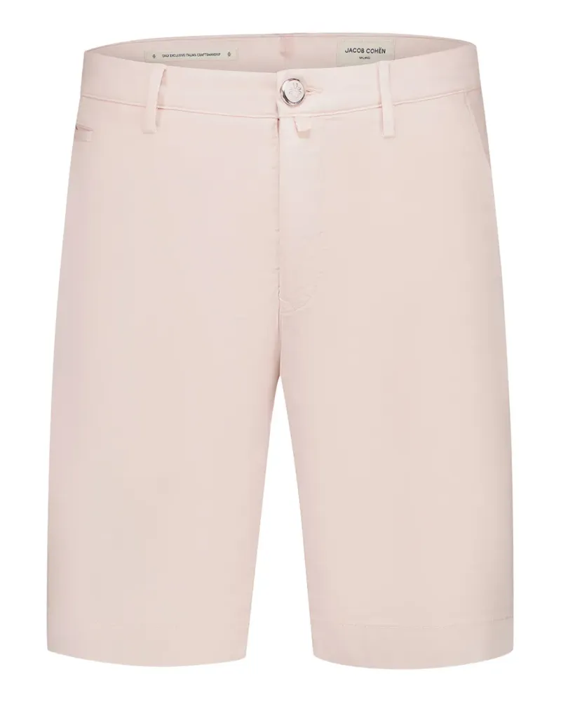 Jacob Cohën logo-patch shorts - Rosa Rosa