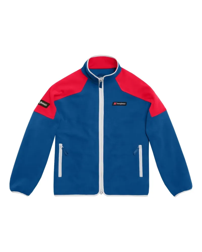 Berghaus 1997 Fleecejacke in Colour-Block-Optik - Blau Blau