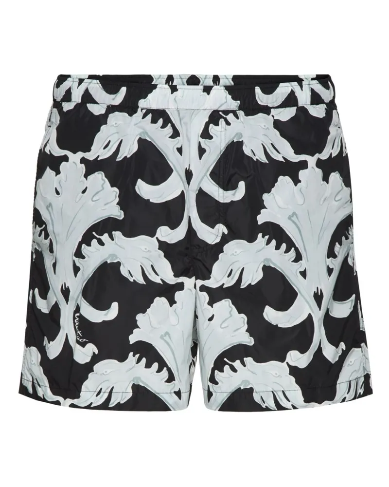 Valentino Garavani Metamorphos Wall Badeshorts - Schwarz Schwarz