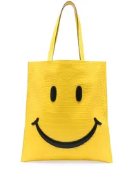 Moschino Tote Bag mit Smiley Gelb