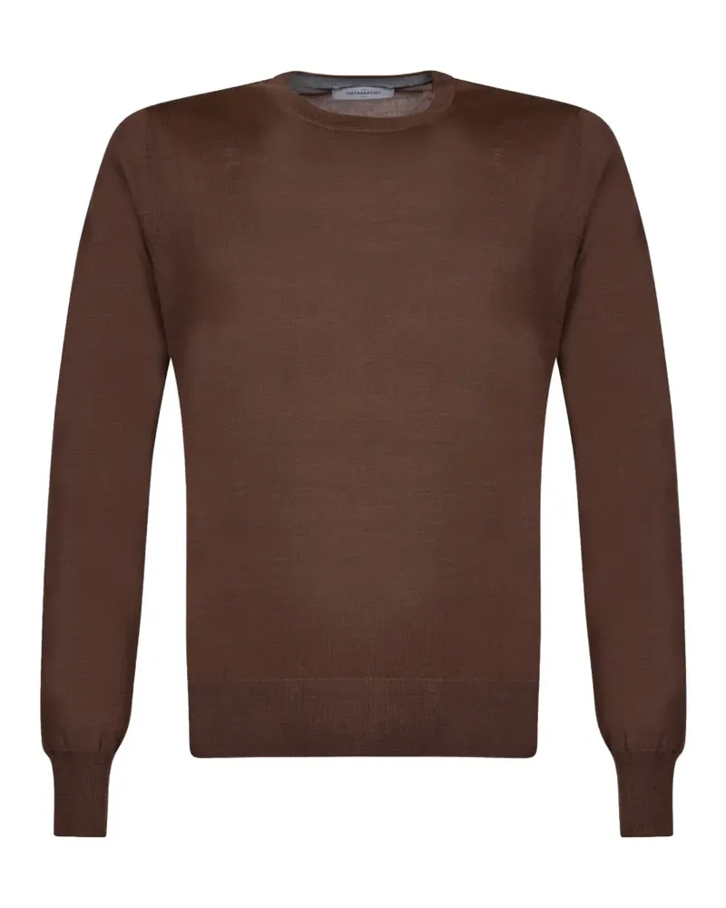 Gran Sasso Fein gestrickter Pullover - Braun Braun