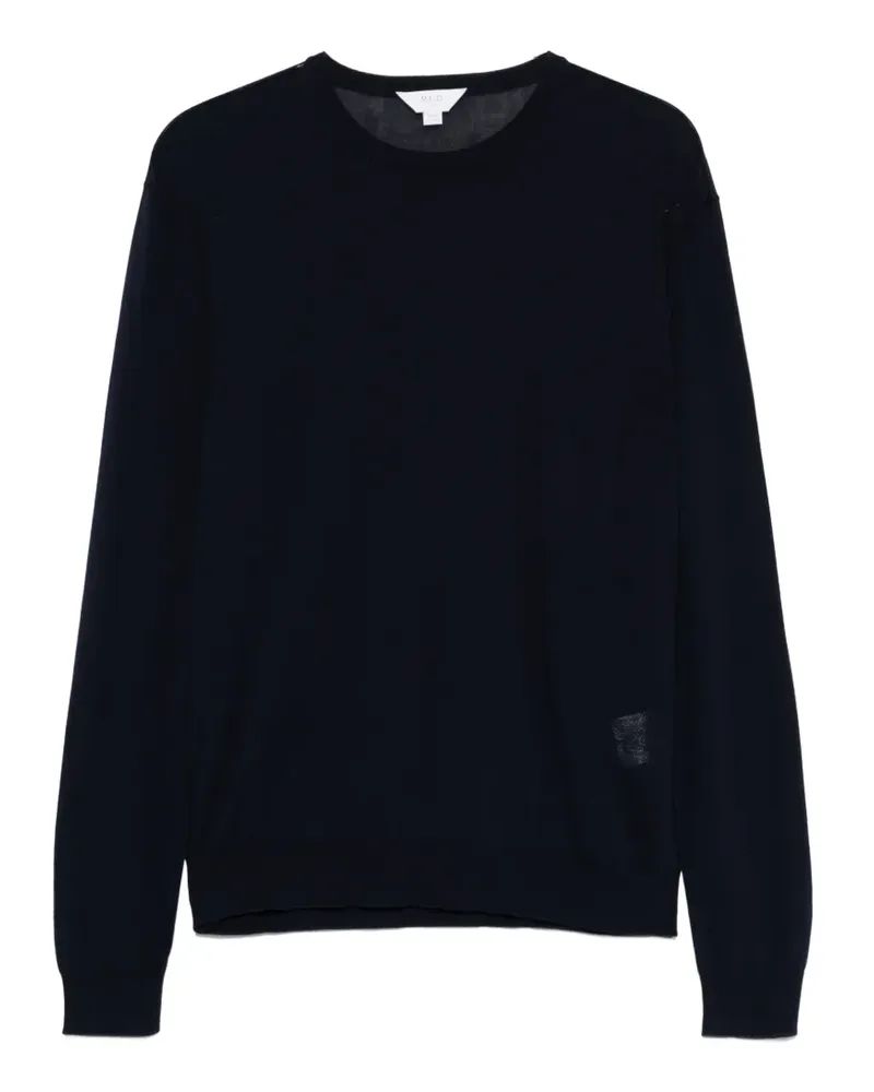 Malo crew-neck top - Blau Blau