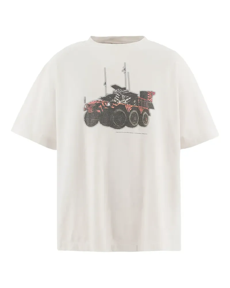 SAINT MXXXXXX x The KLF and Kosuke Kawamura graphic-print T-shirt - Weiß Weiß