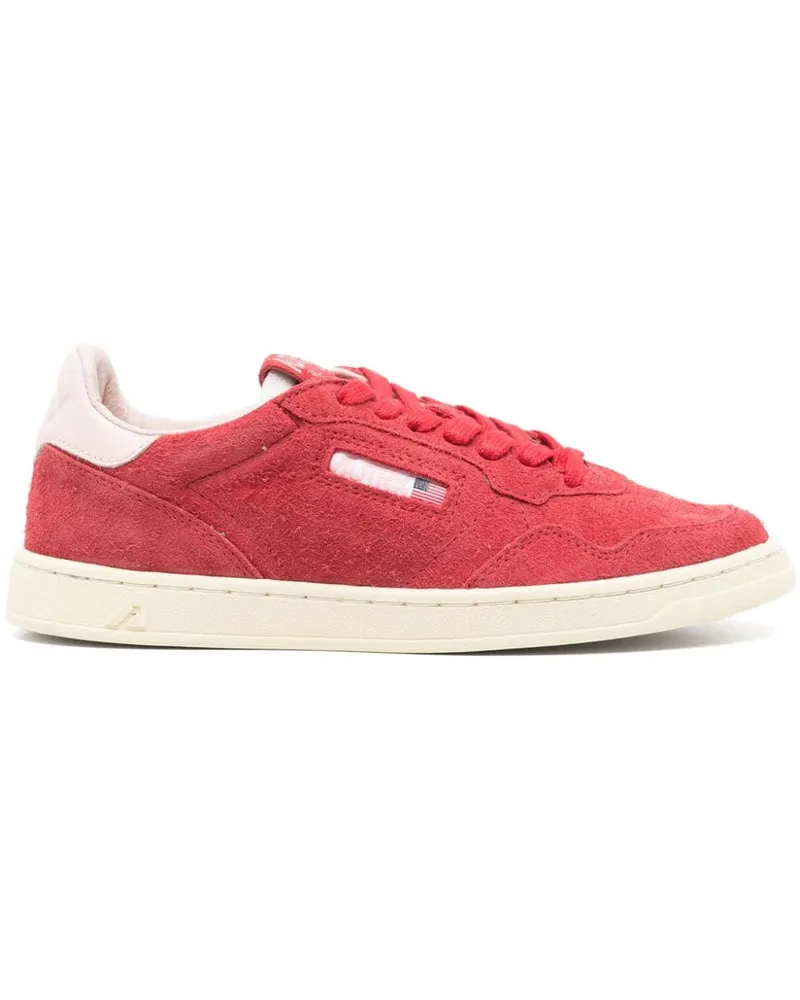 AUTRY Medalist Sneakers aus Wildleder Rot