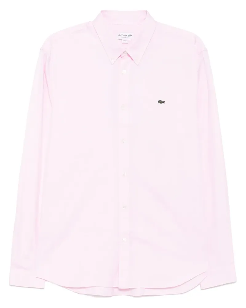 Lacoste Klassisches Hemd - Rosa Rosa
