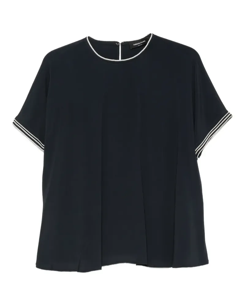 Fabiana Filippi Gestreifte Bluse - Blau Blau