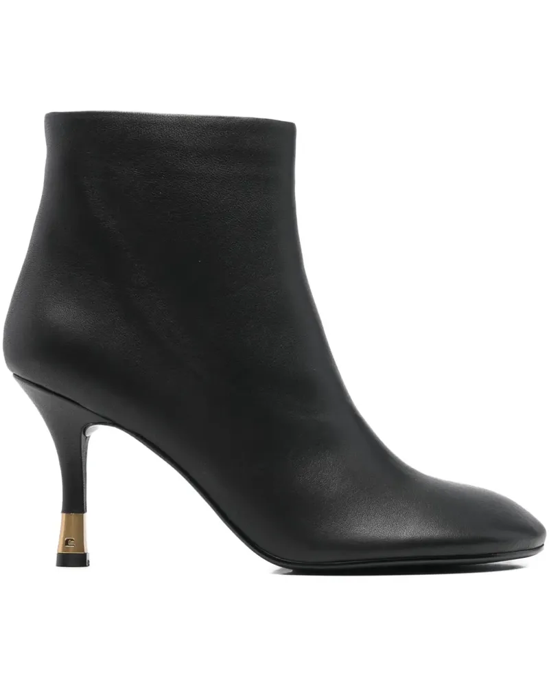 Lola Cruz leather ankle boots - Schwarz Schwarz