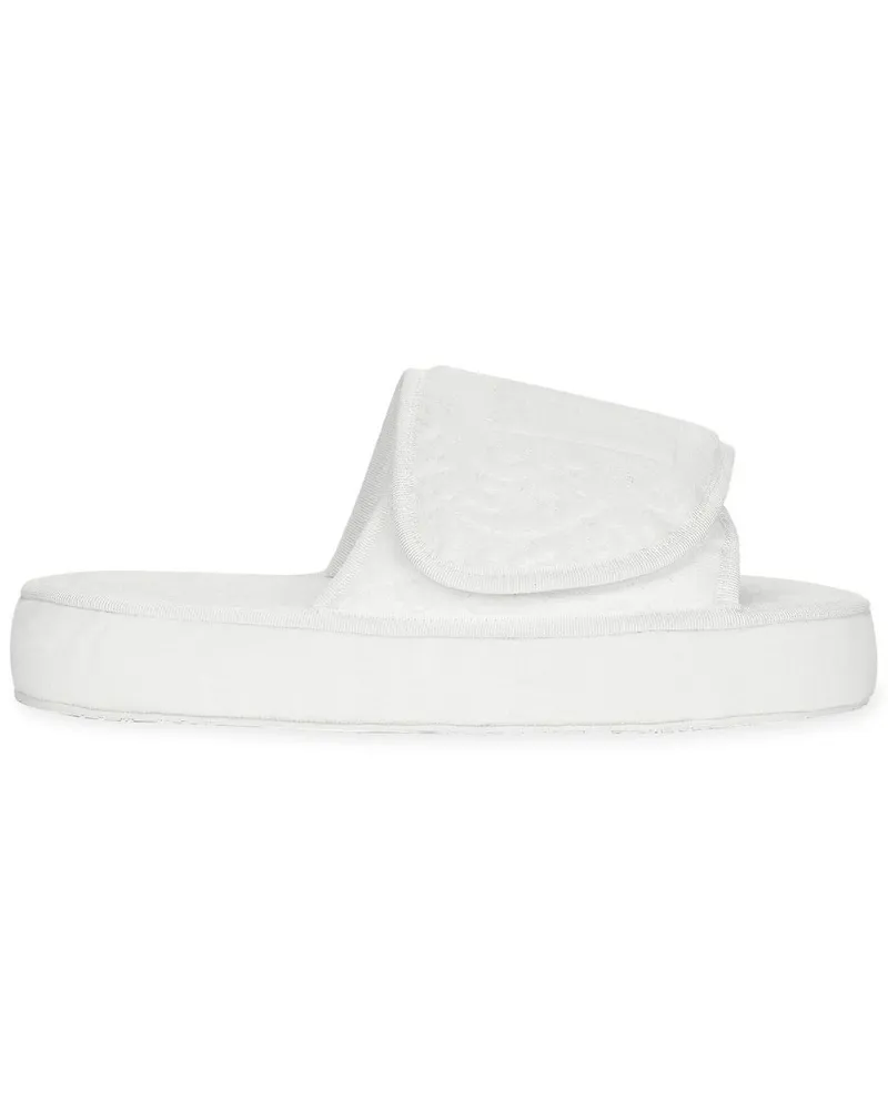 Dolce & Gabbana Slip-On-Sneakers mit Logo - Weiß Weiß