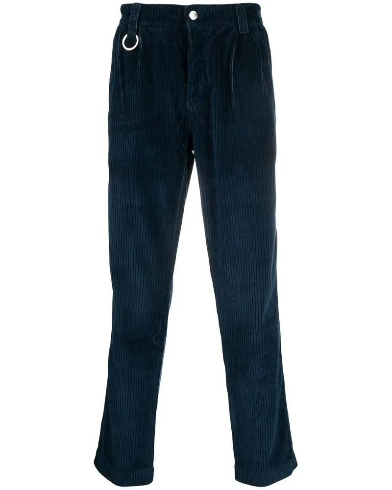 Études Studio Cinema Hose aus Cord - Blau Blau