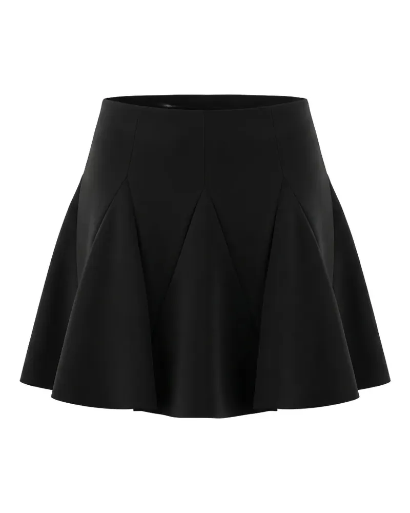 Valentino Garavani panelled mini skirt - Schwarz Schwarz