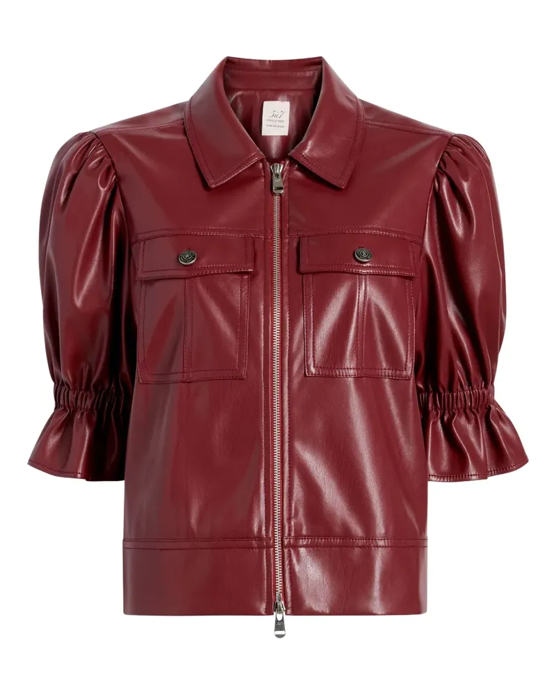 Cinq à Sept Holly Jacke mit Puffärmeln - Rot Rot