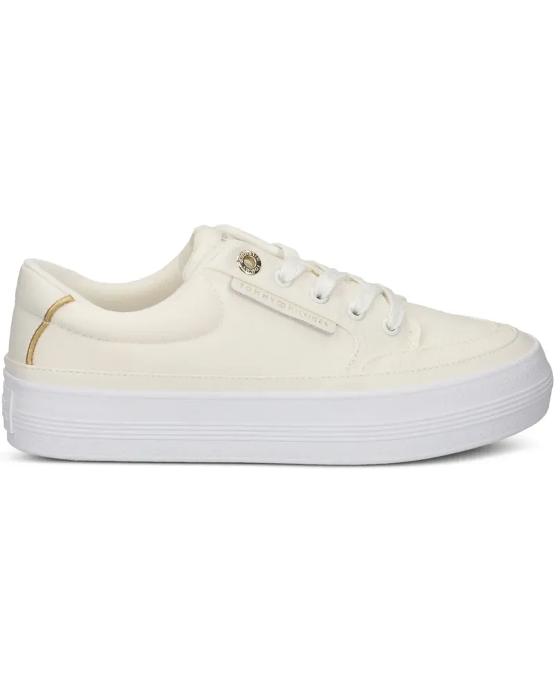 Tommy Hilfiger Sneakers mit Logo-Patch - Nude Nude